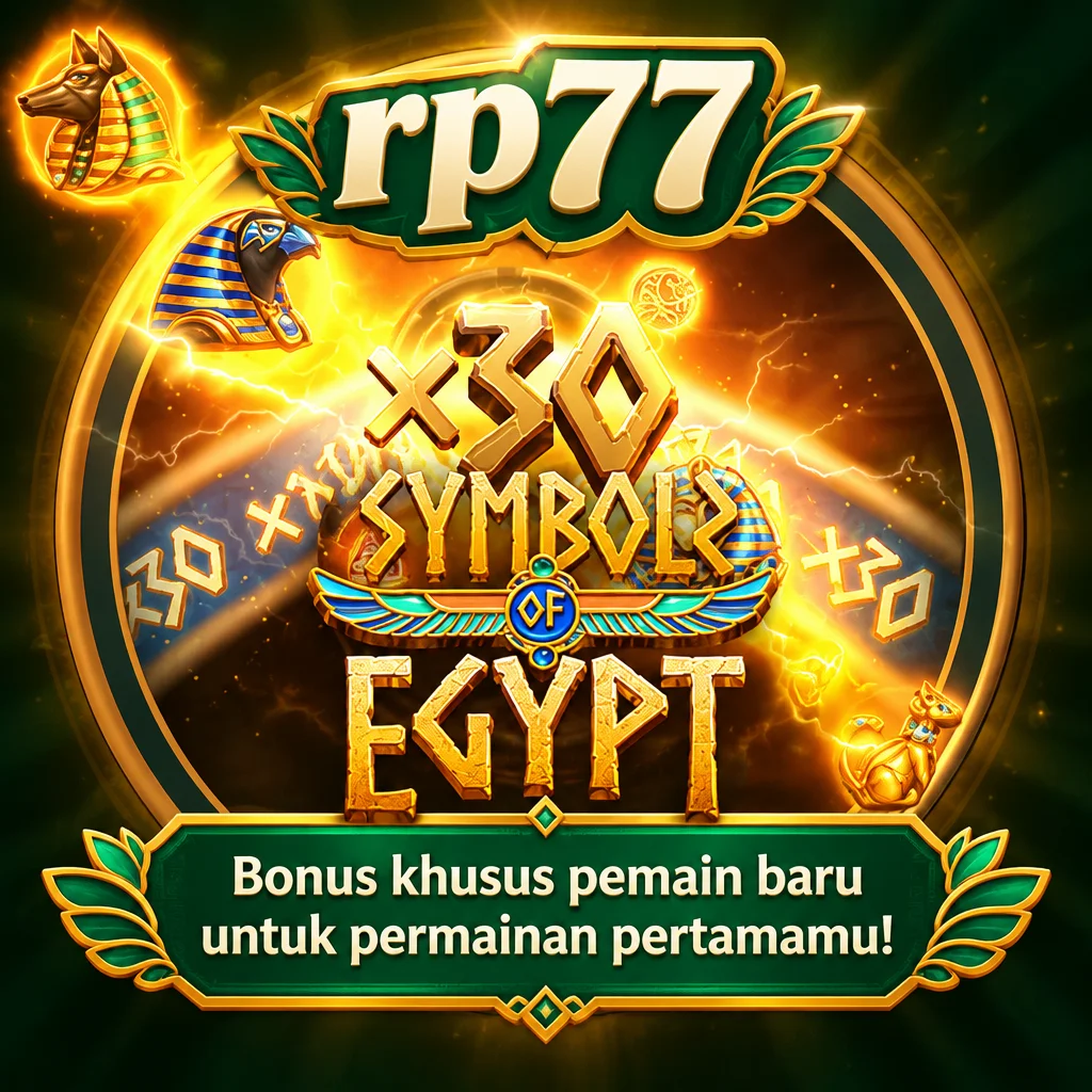 rp77 · Symbols Of Egypt · Tampilan permainan